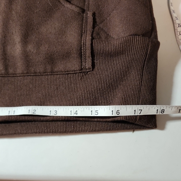 The North Face Dark Brown Quilted Vest - Picture 6 of 9